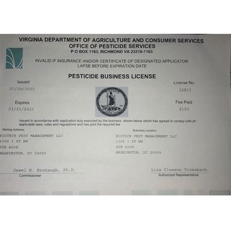 staunton va business license.